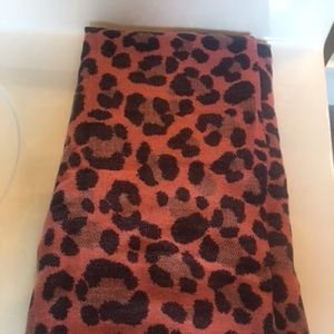 Over-sized cotton scarf